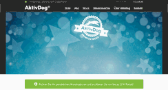 Desktop Screenshot of aktivdog.de