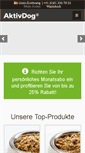 Mobile Screenshot of aktivdog.de