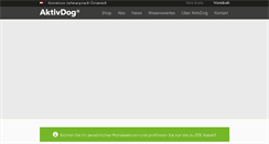 Desktop Screenshot of aktivdog.at